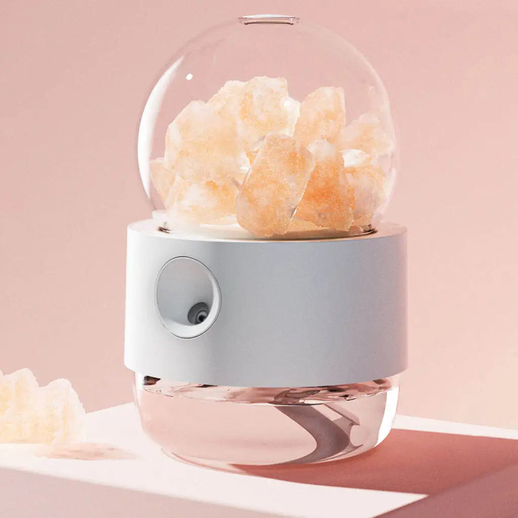 Essential Oil Diffuser Lamp with Himalayan Salt